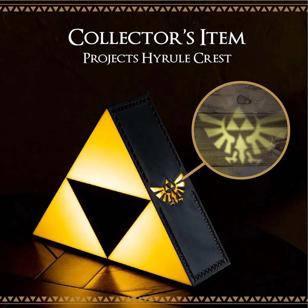 Zelda Triforce lumina poza produsului