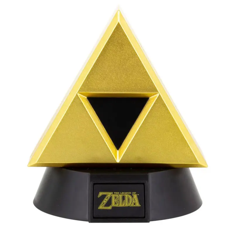 Lampa tip figurina 3D The Legend of Zelda Gold Triforce 10 cm poza produsului