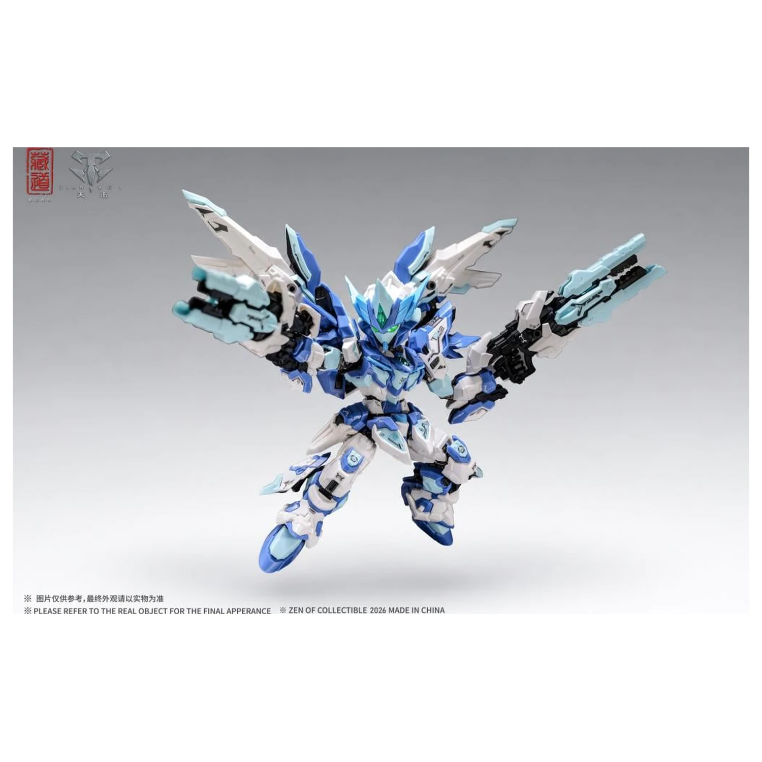 ZEN OF Collectible CD-TGM-01C TGM Tian Fa Blue LE Kit Model 14cm poza produsului