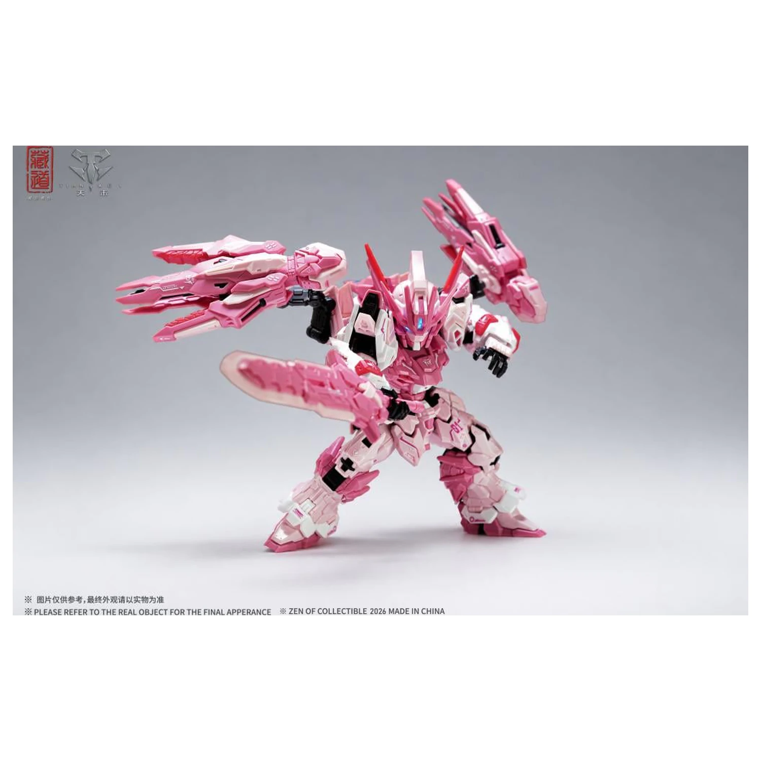 Zen of Collectible CD-TGM-01C TGM Tian Wei Pink LE Kit Model 14 cm poza produsului