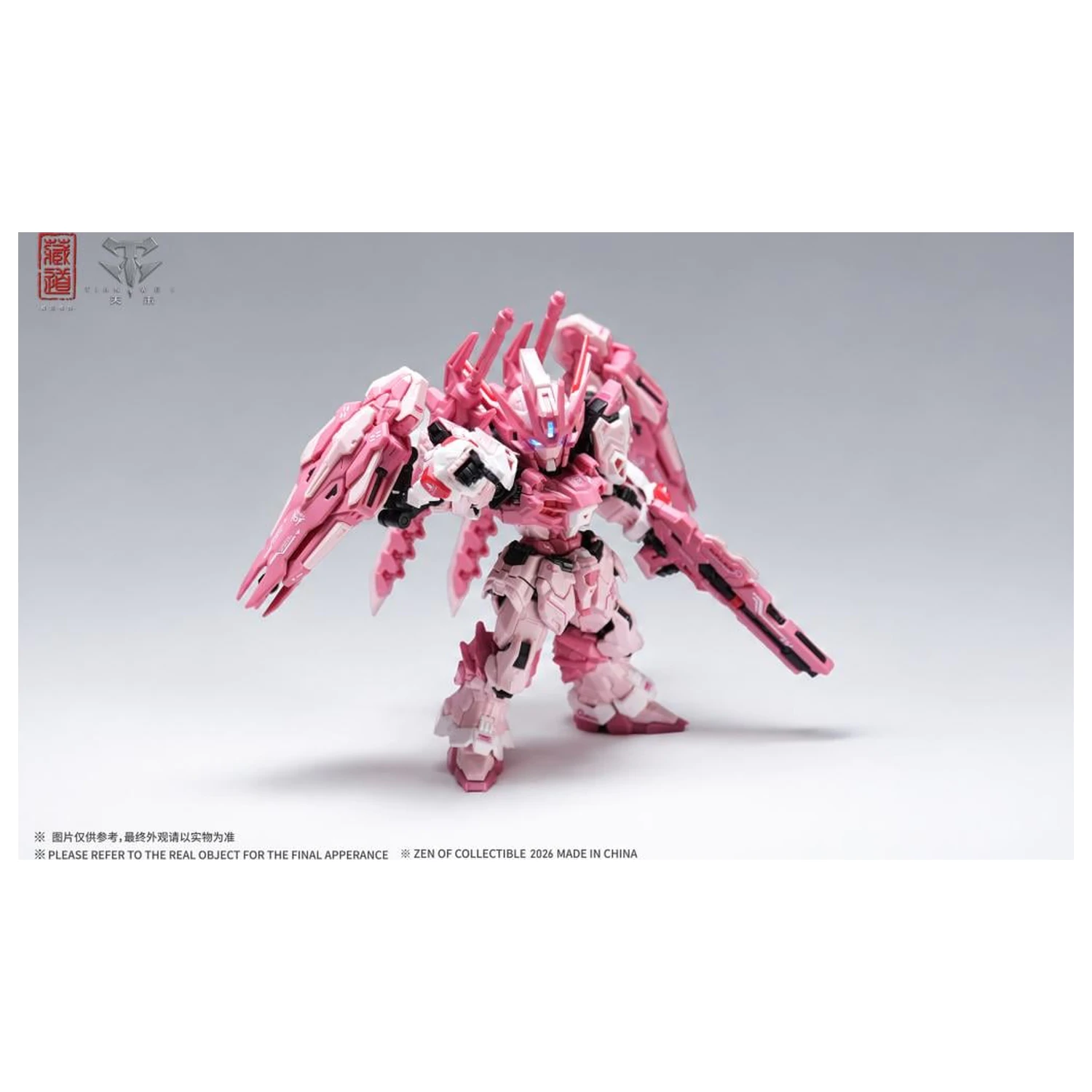 Zen of Collectible CD-TGM-01C TGM Tian Wei Pink LE Kit Model 14 cm poza produsului