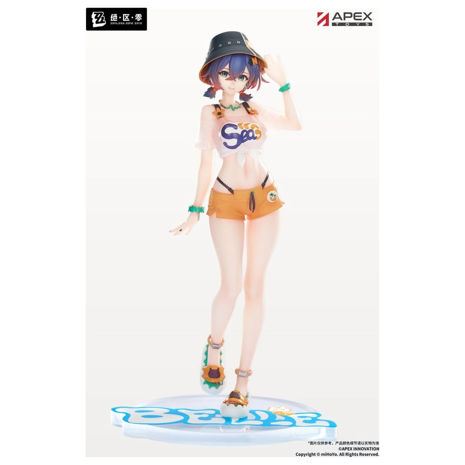 Zenless Zone Zero Limpie Series Figurina PVC 1/8 Belle Summer Skies Ver. 22 cm poza produsului