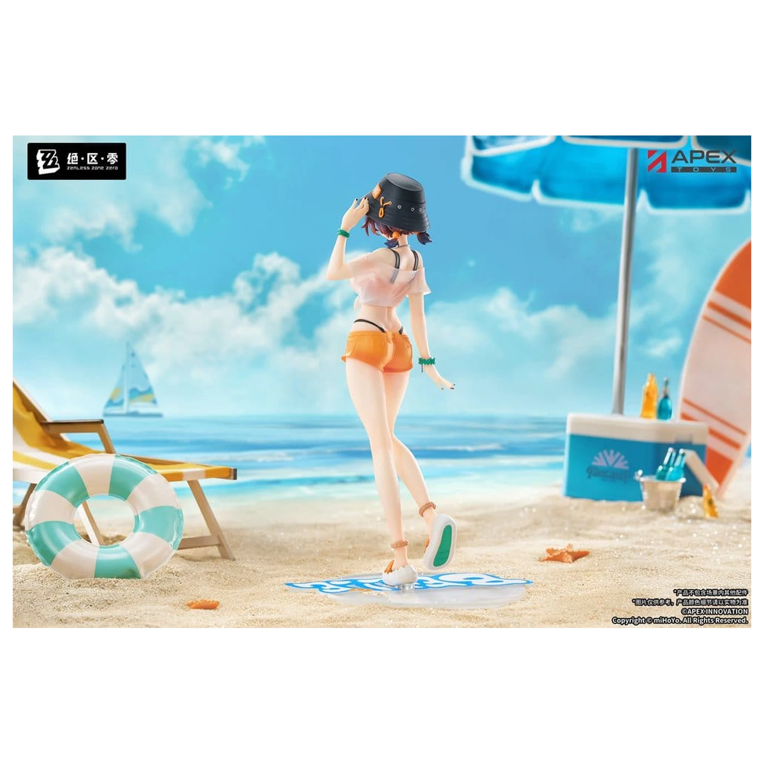 Zenless Zone Zero Limpie Series Figurina PVC 1/8 Belle Summer Skies Ver. 22 cm poza produsului