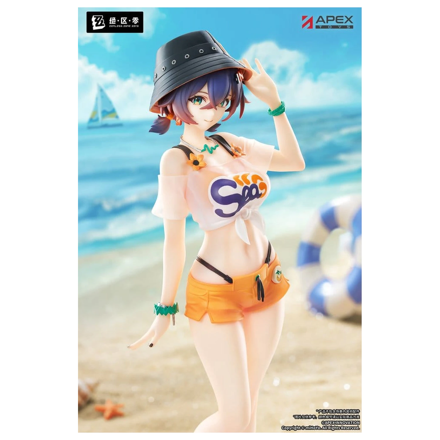 Zenless Zone Zero Limpie Series Figurina PVC 1/8 Belle Summer Skies Ver. 22 cm poza produsului