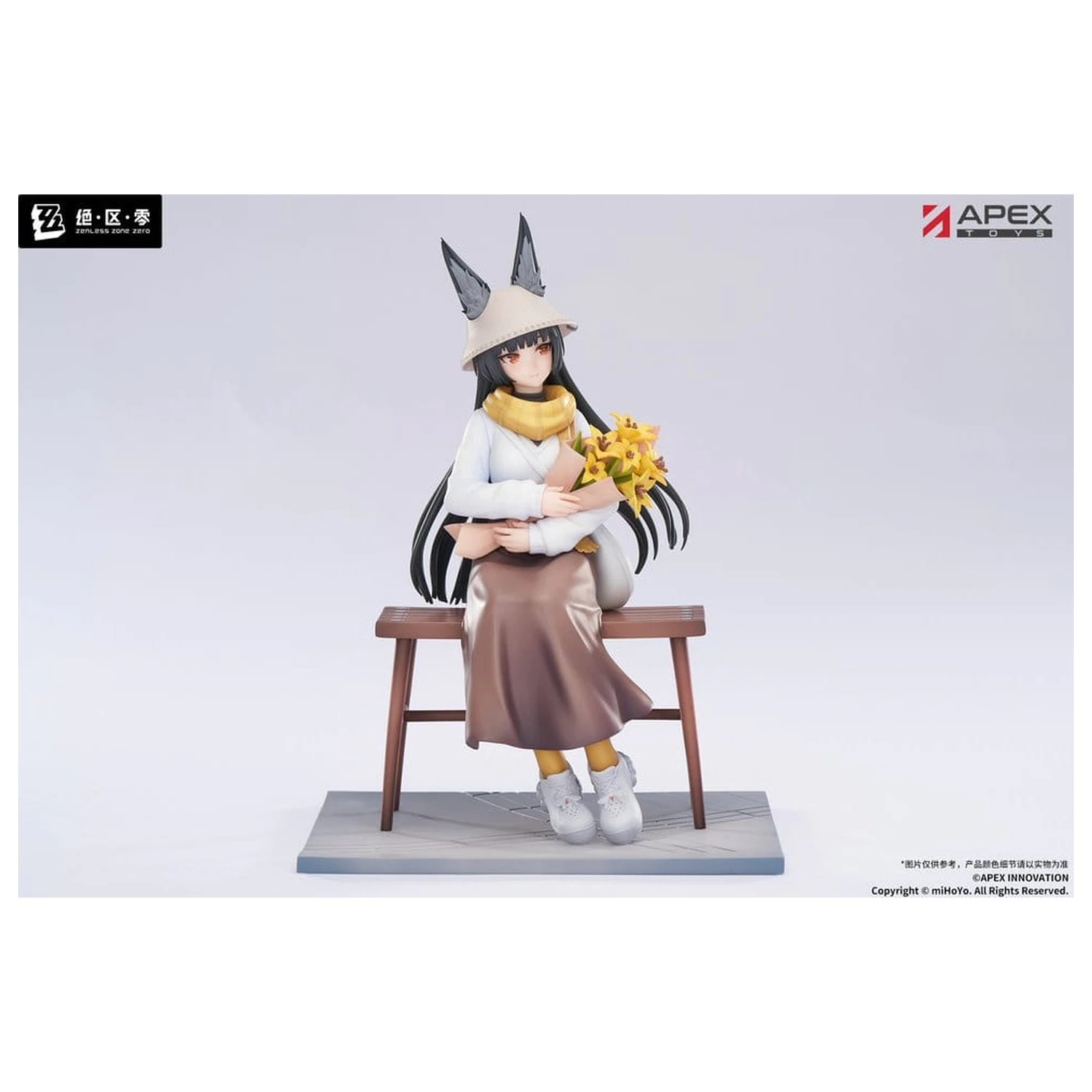 Zenless Zone Zero Seria Limpie Figurina PVC 1/8 Hoshimi Miyabi Akatsuki Ver. 19 cm poza produsului
