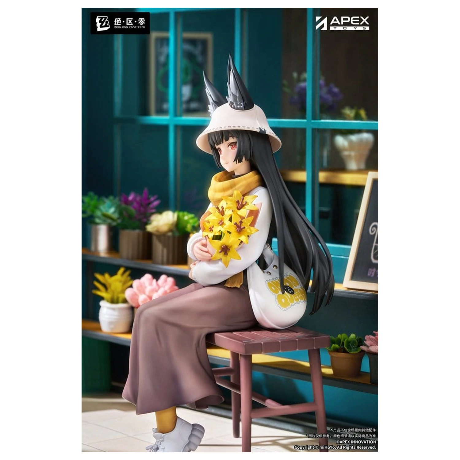 Zenless Zone Zero Seria Limpie Figurina PVC 1/8 Hoshimi Miyabi Akatsuki Ver. 19 cm poza produsului