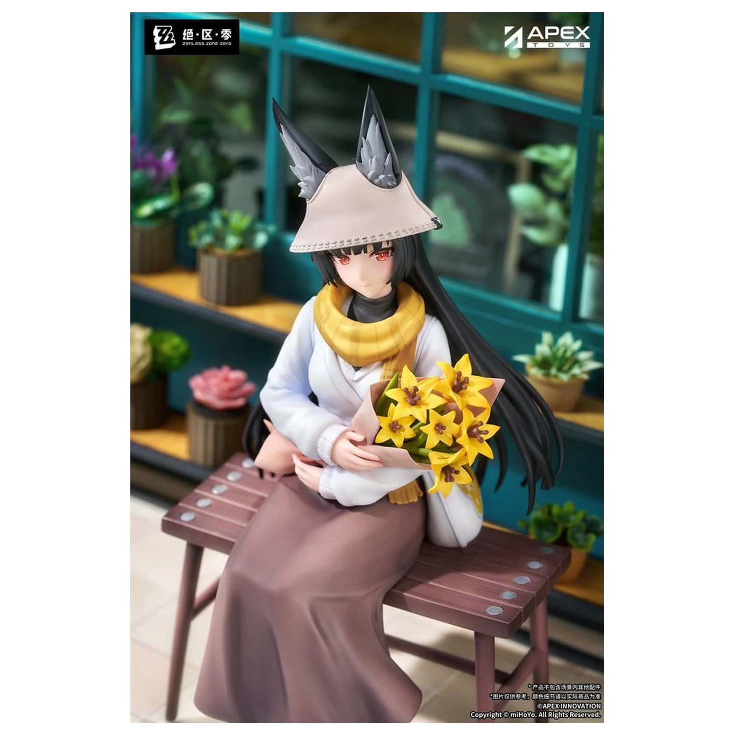 Zenless Zone Zero Seria Limpie Figurina PVC 1/8 Hoshimi Miyabi Akatsuki Ver. 19 cm poza produsului