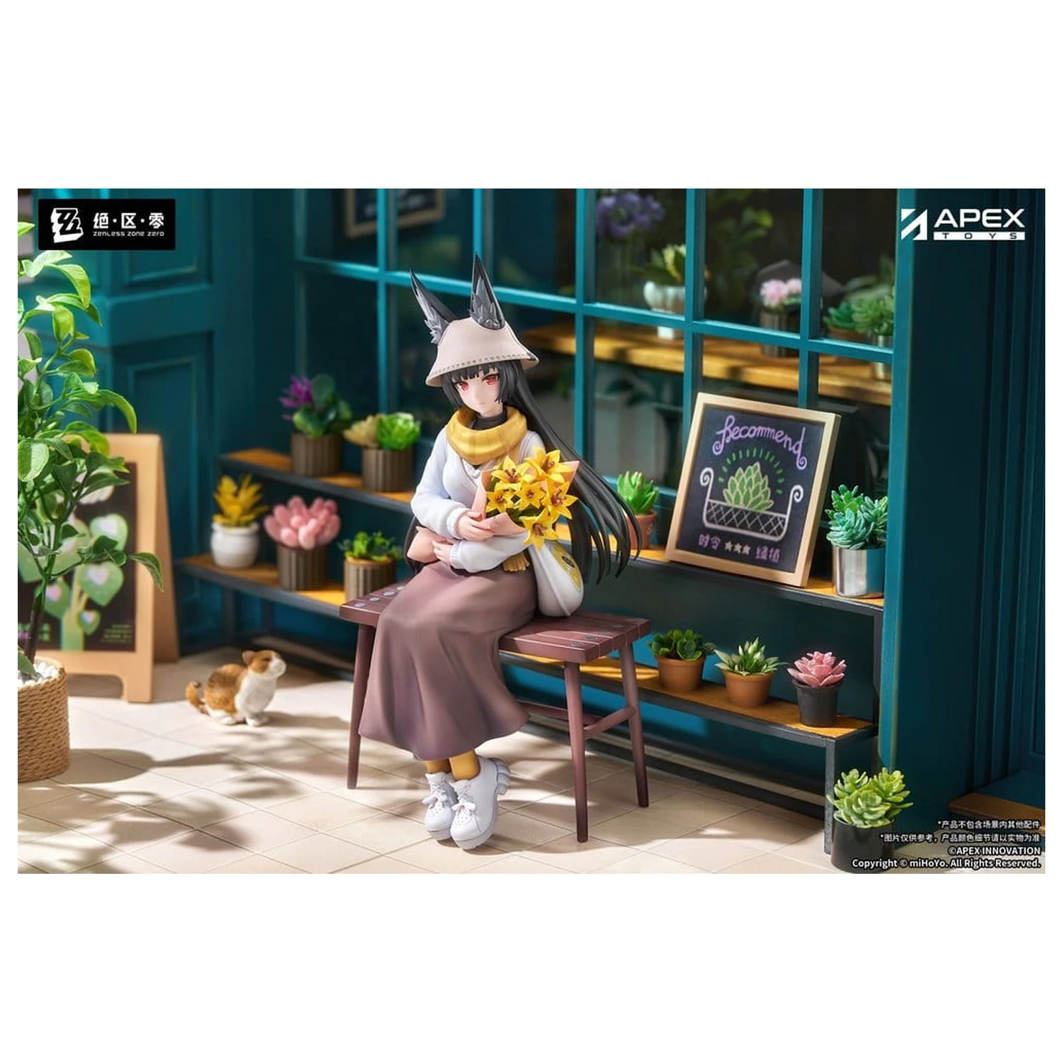 Zenless Zone Zero Seria Limpie Figurina PVC 1/8 Hoshimi Miyabi Akatsuki Ver. 19 cm poza produsului