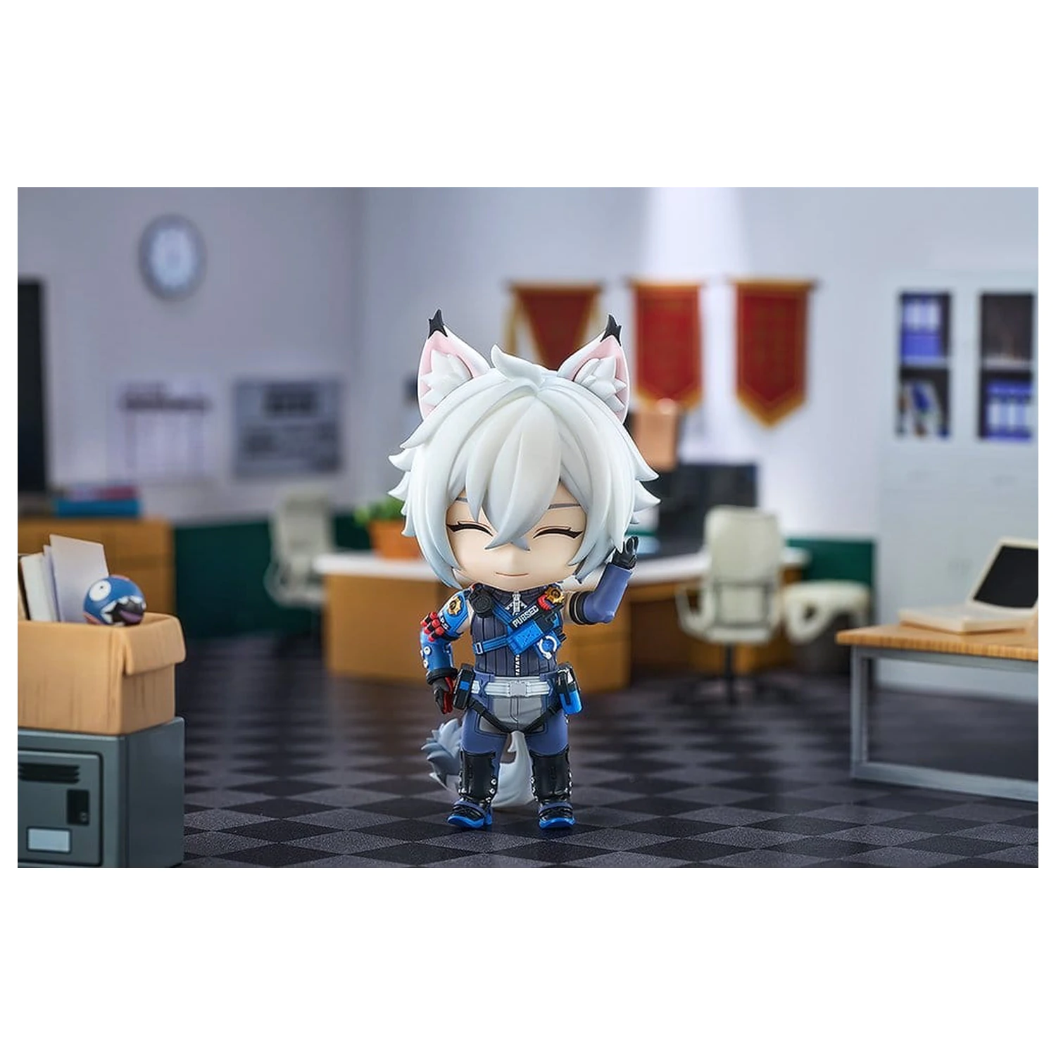 Zenless Zone Zero Nendoroid Figura de actiune Seth Lowell 10 cm poza produsului