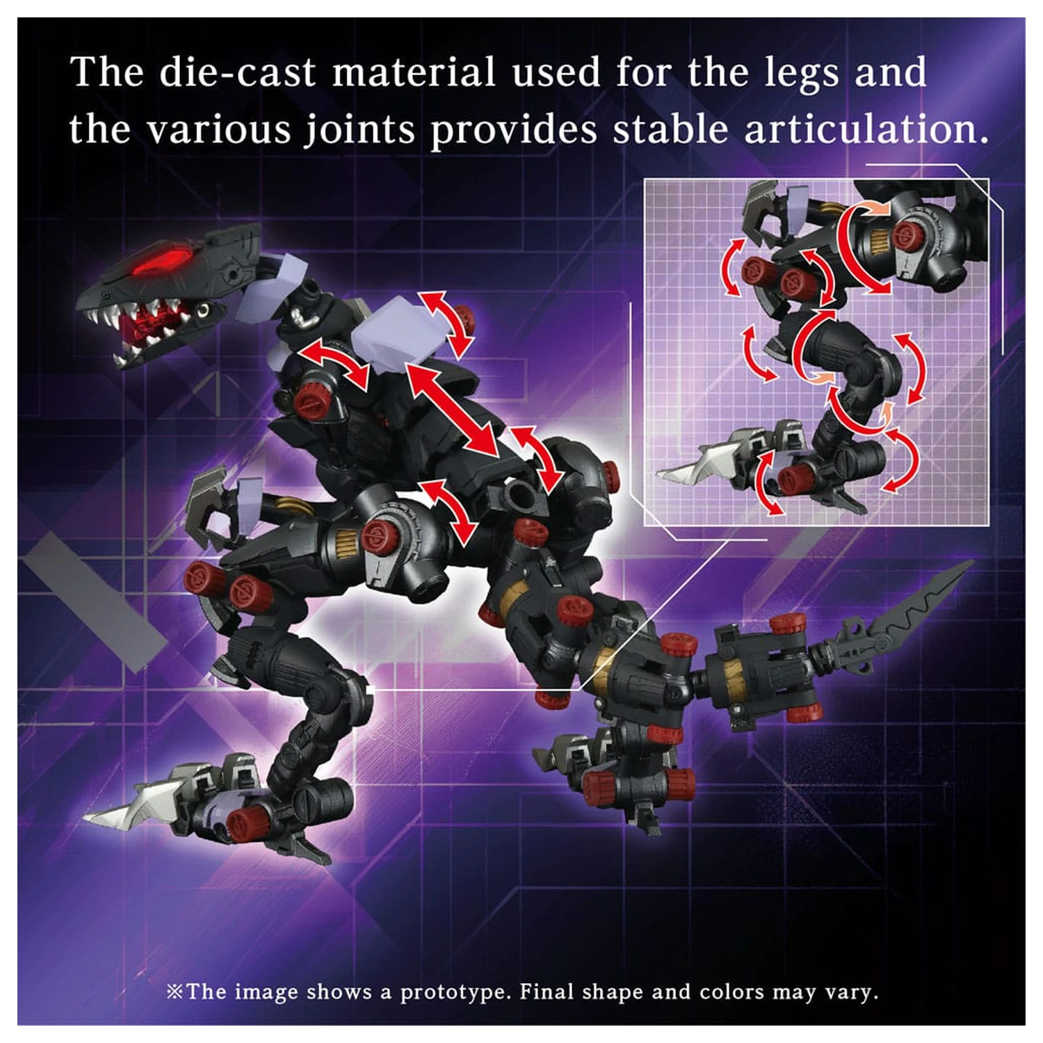 Zoids Plastic Model Kit AM-Z01EX Berserk Fury (Elementary Body) poza produsului