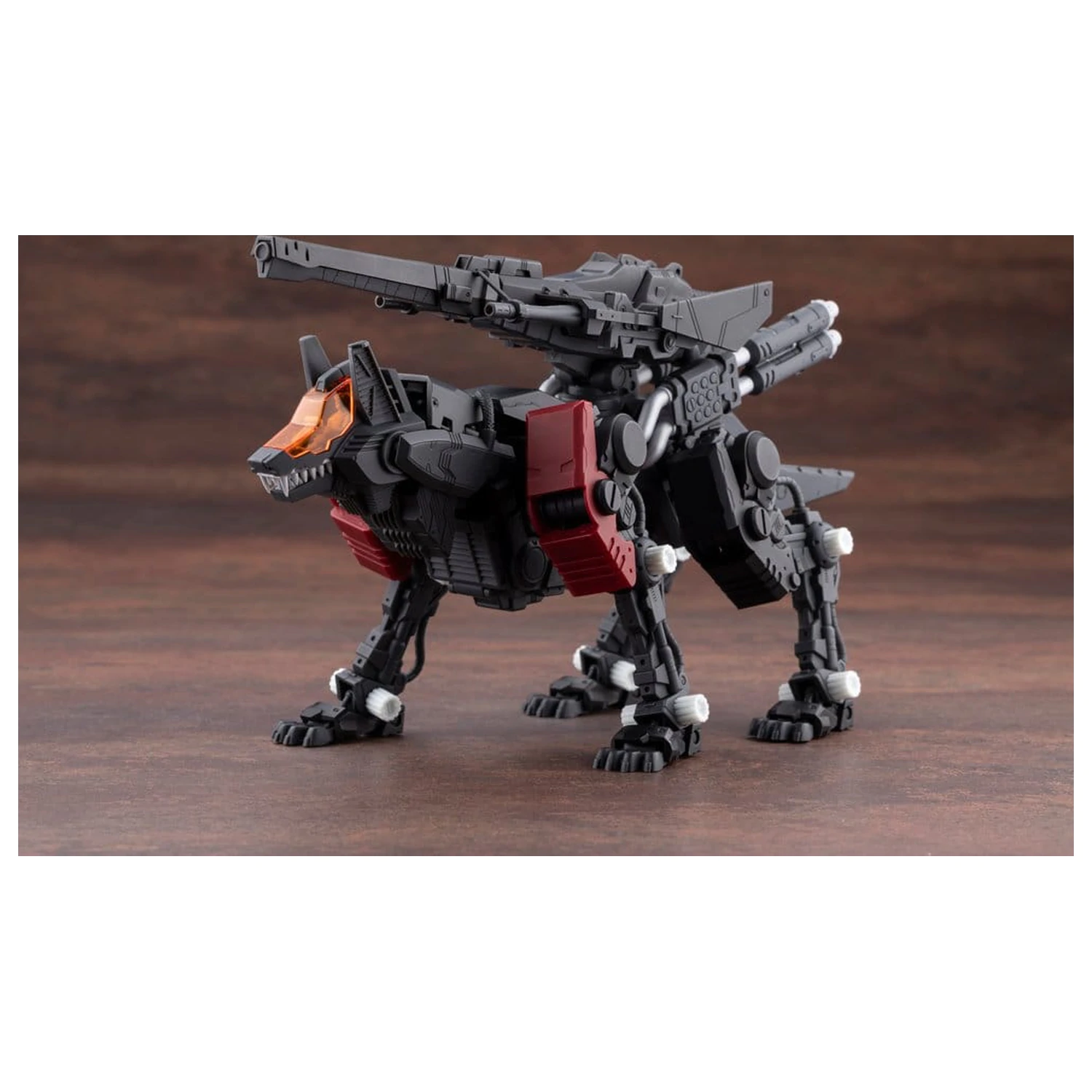 Kit model din plastic Zoids 1/72 Command Wolf Irvine Special 1999 Recolor 22 cm poza produsului