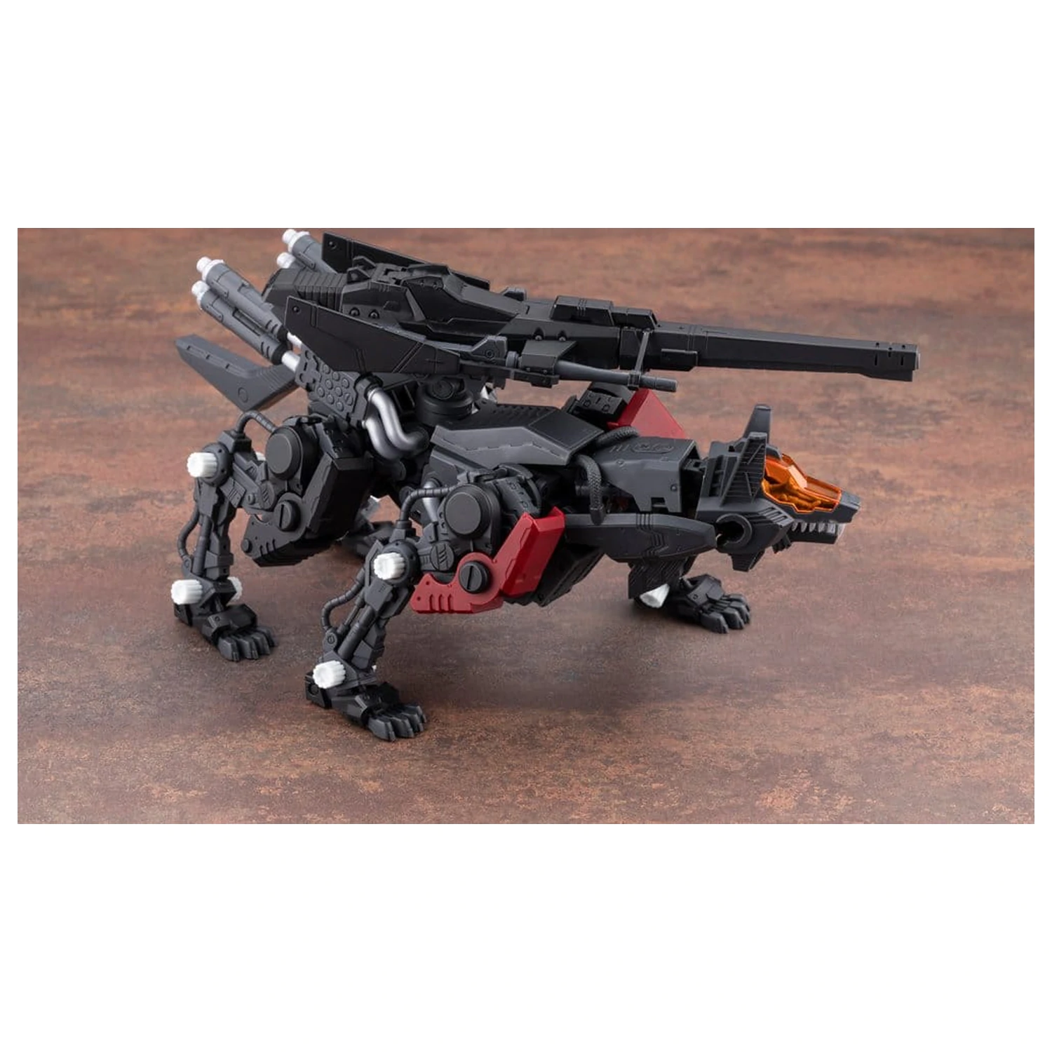 Kit model din plastic Zoids 1/72 Command Wolf Irvine Special 1999 Recolor 22 cm poza produsului