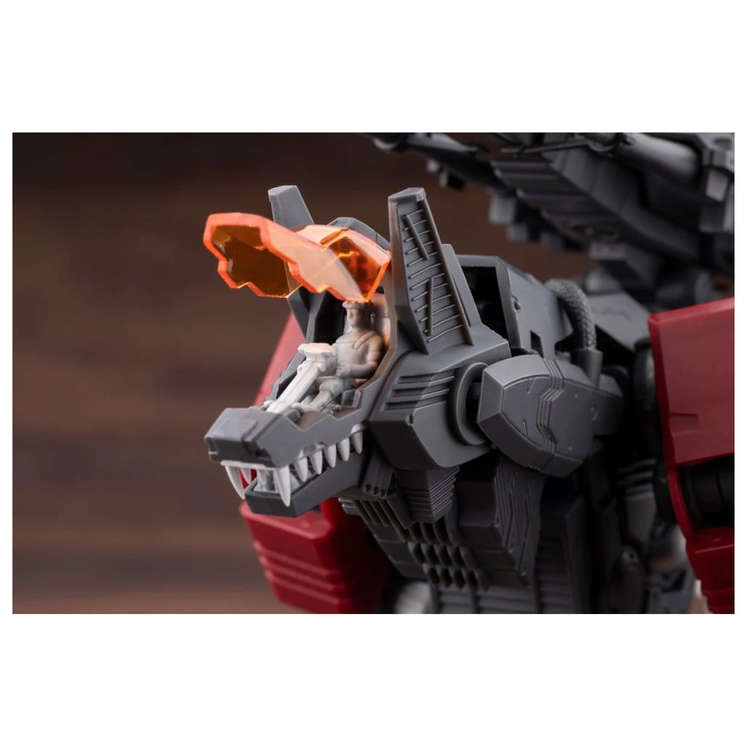 Kit model din plastic Zoids 1/72 Command Wolf Irvine Special 1999 Recolor 22 cm poza produsului