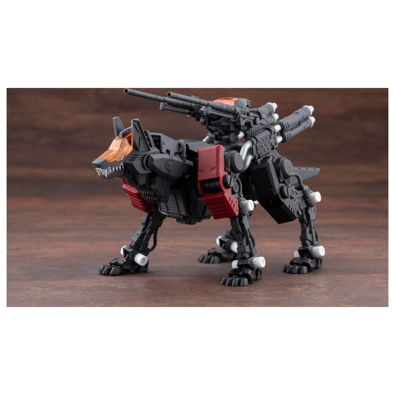 Kit model din plastic Zoids 1/72 Command Wolf Irvine Special 1999 Recolor 22 cm poza produsului
