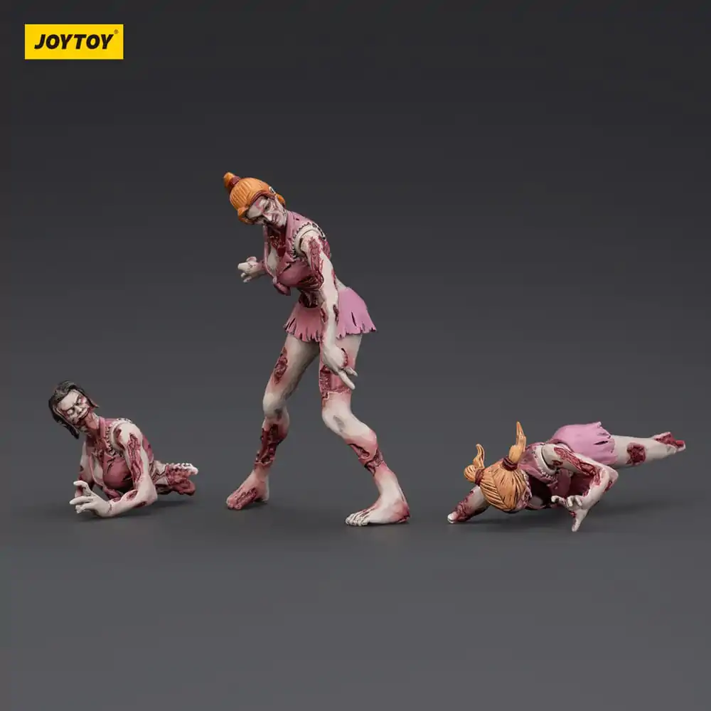 Zombie Dark Source Action Figures Set 3 Bucăți Cheer Leaders 8 cm poza produsului
