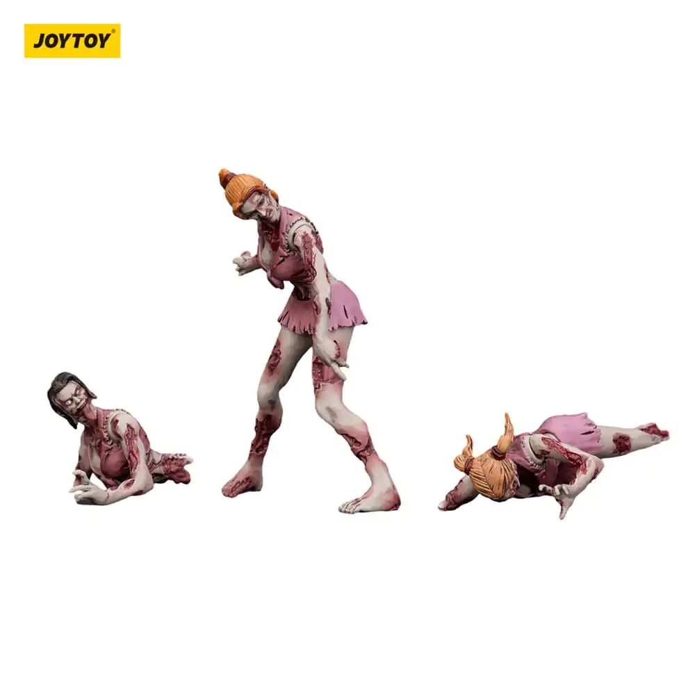 Zombie Dark Source Action Figures Set 3 Bucăți Cheer Leaders 8 cm poza produsului