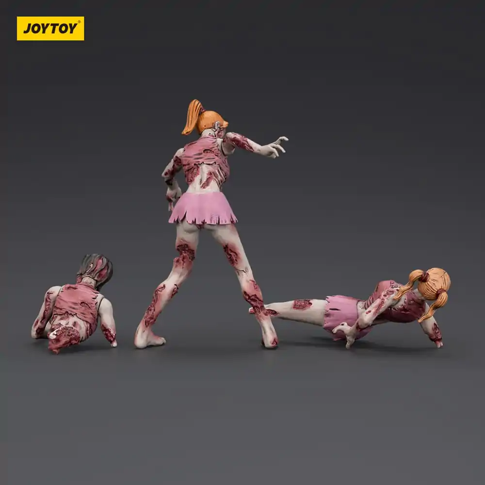 Zombie Dark Source Action Figures Set 3 Bucăți Cheer Leaders 8 cm poza produsului