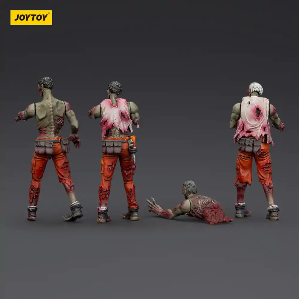 Zombie Dark Source Figurine de Acțiune Pachet de 4 Echipa Mecanică 8 cm poza produsului