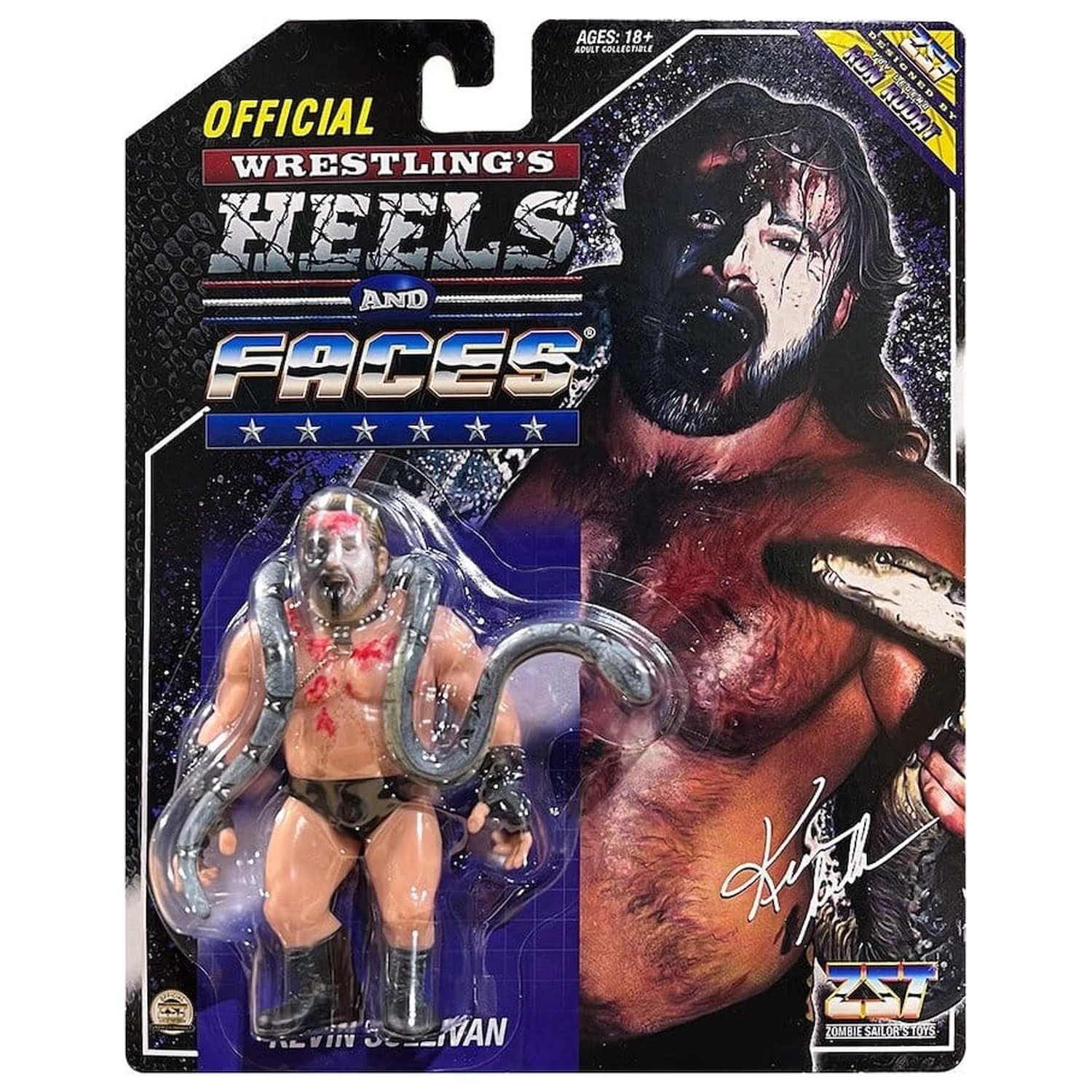 Zombie Sailor's Toys Figurina de actiune Kevin Sullivan with Snake 11 cm poza produsului