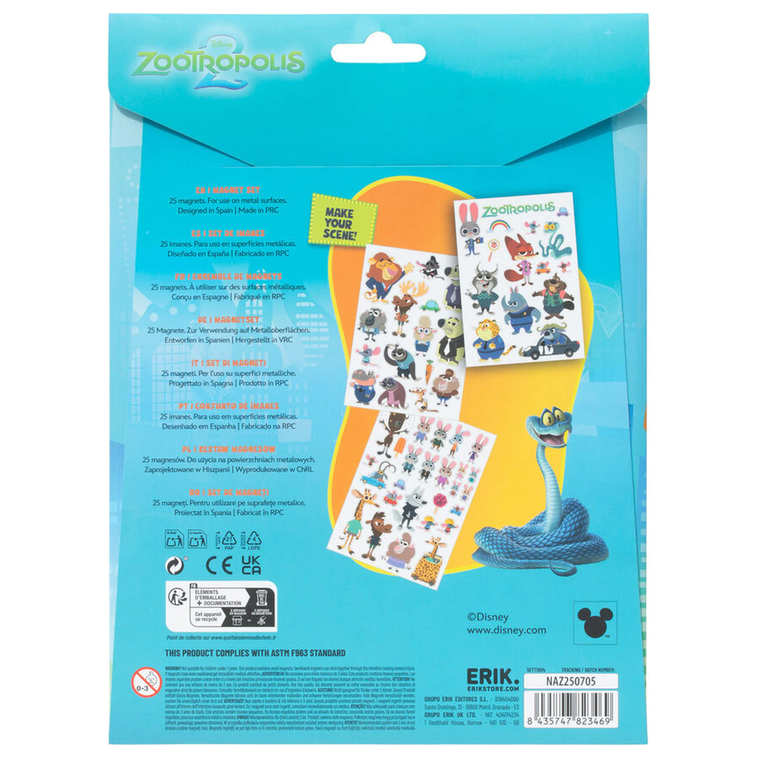 Zootopia 2 set magneti poza produsului