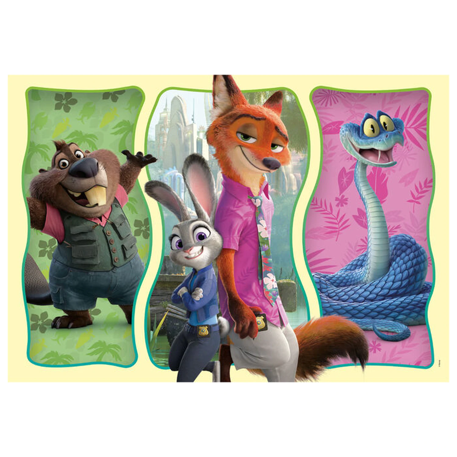 Zootopia 2 puzzle 104 buc poza produsului
