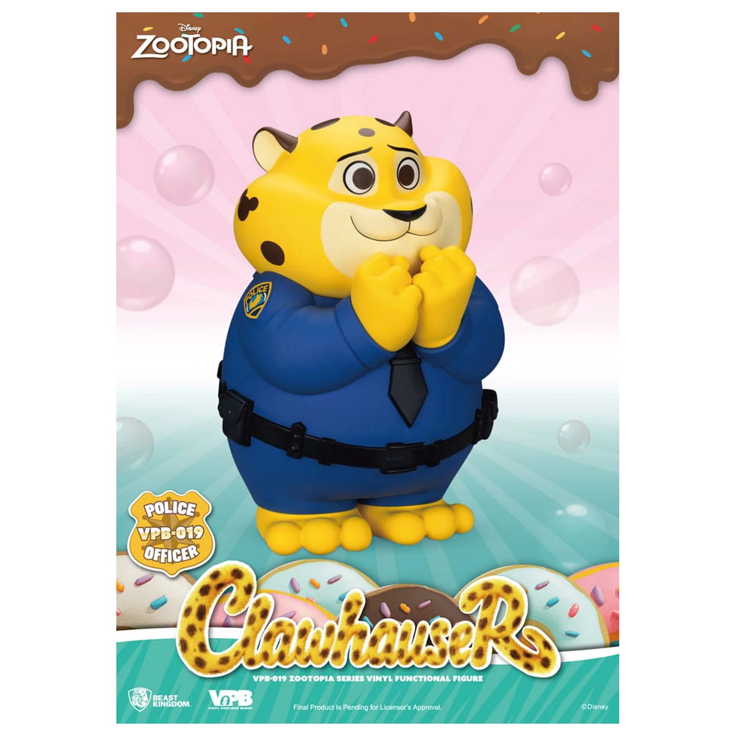 Zootopia Piggy Vinyl Bank Clawhauser 40 cm poza produsului