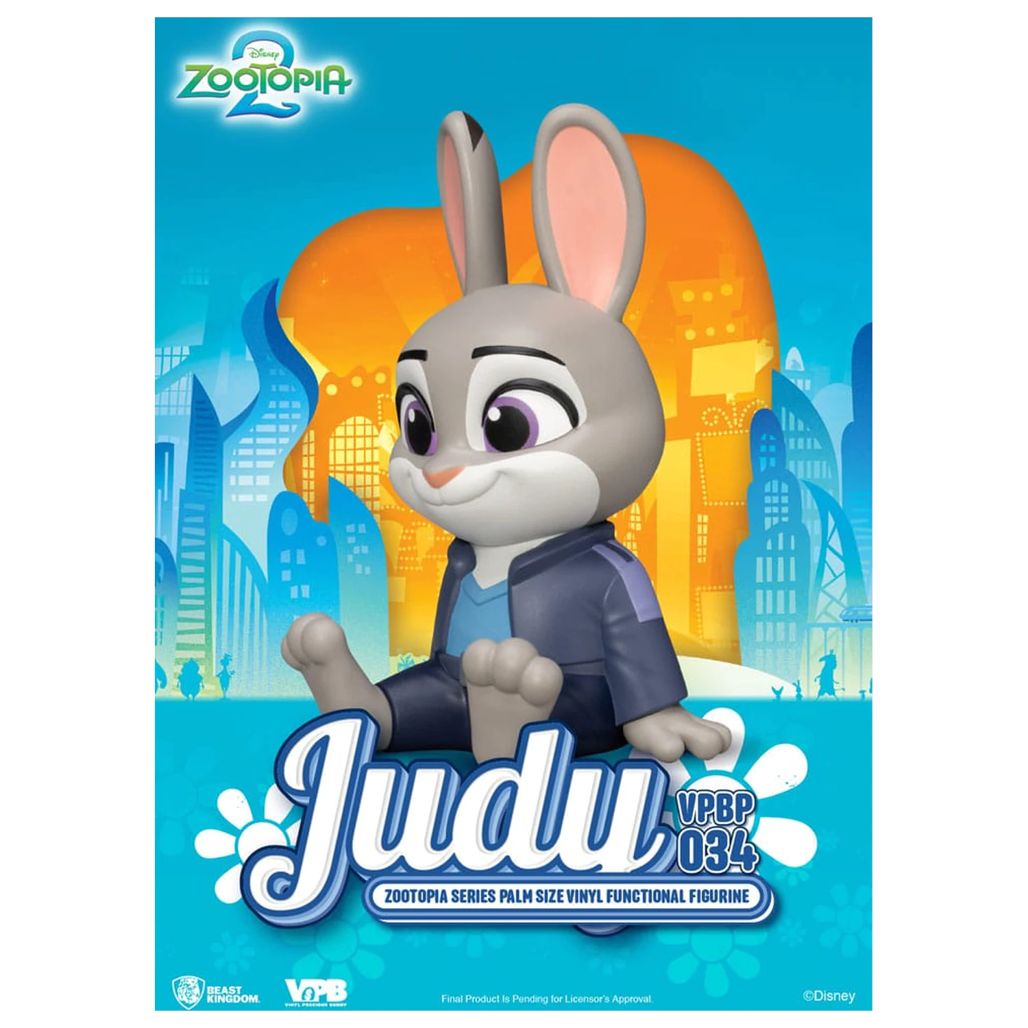 Zootopia Piggy Vinil Banca Judy 15 cm poza produsului