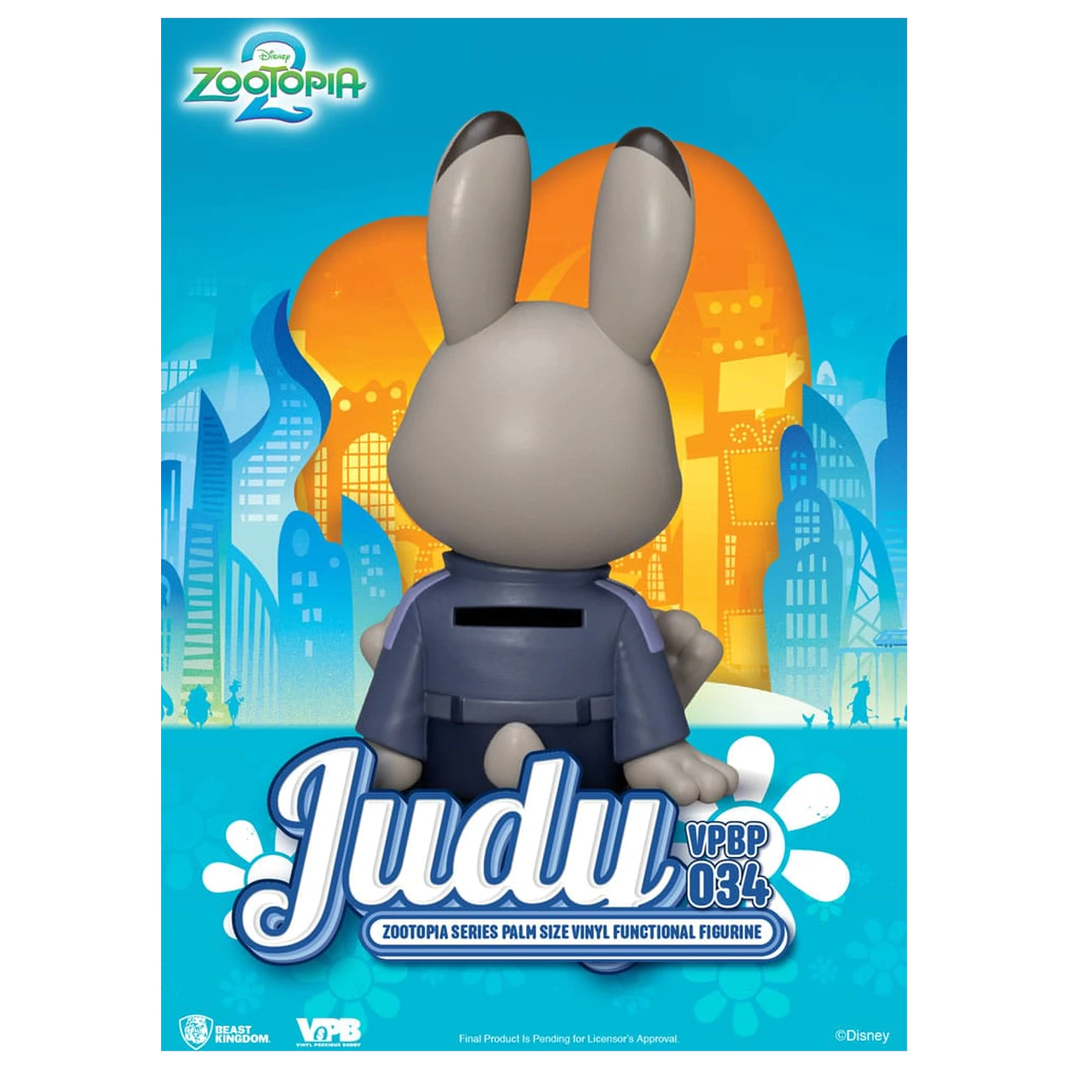 Zootopia Piggy Vinil Banca Judy 15 cm poza produsului
