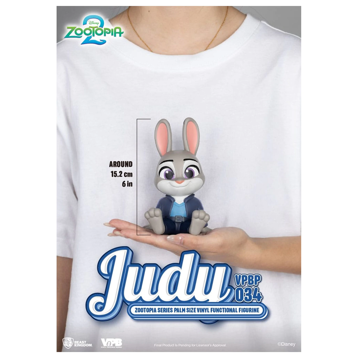 Zootopia Piggy Vinil Banca Judy 15 cm poza produsului