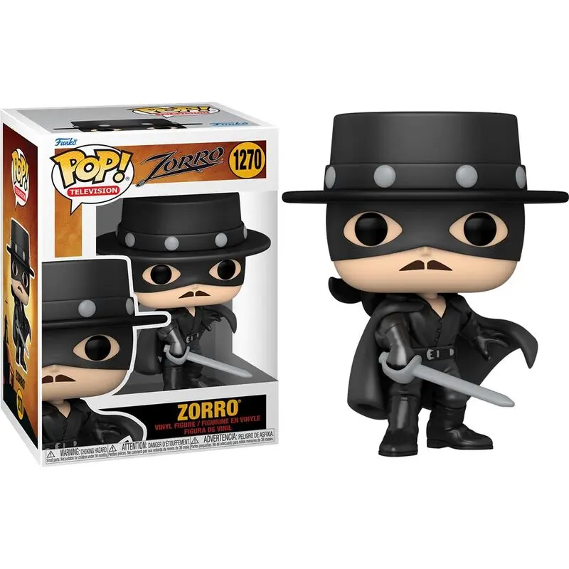 Zorro POP! TV figurină Vinyl Zorro Anniversary 9 cm poza produsului