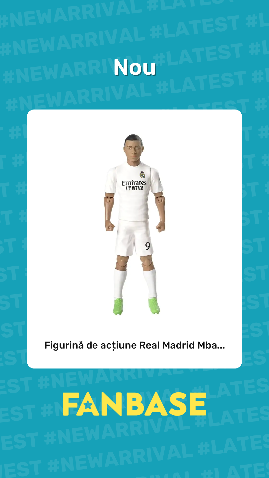 Ultimele produse: Figurină de acțiune Real Madrid Mba...