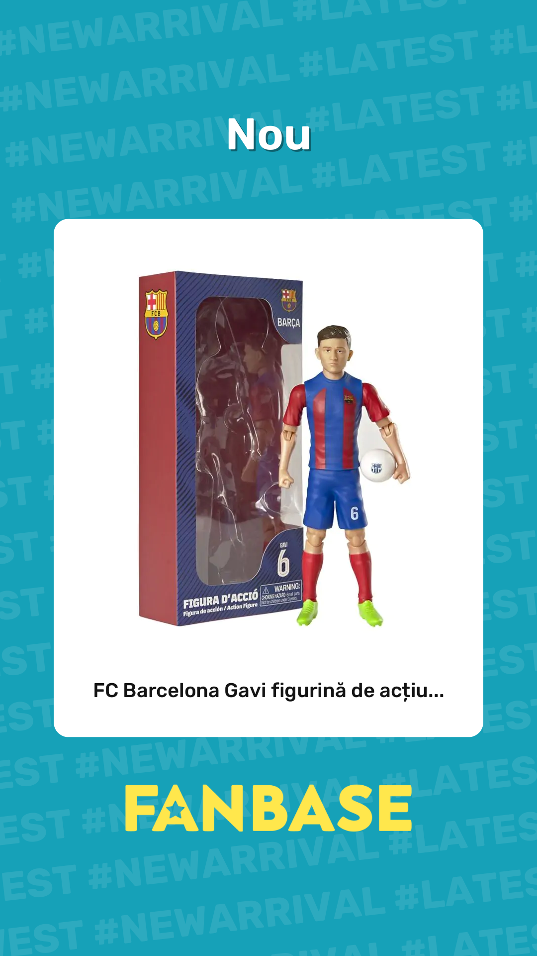 Ultimele produse: FC Barcelona Gavi figurină de acțiu...
