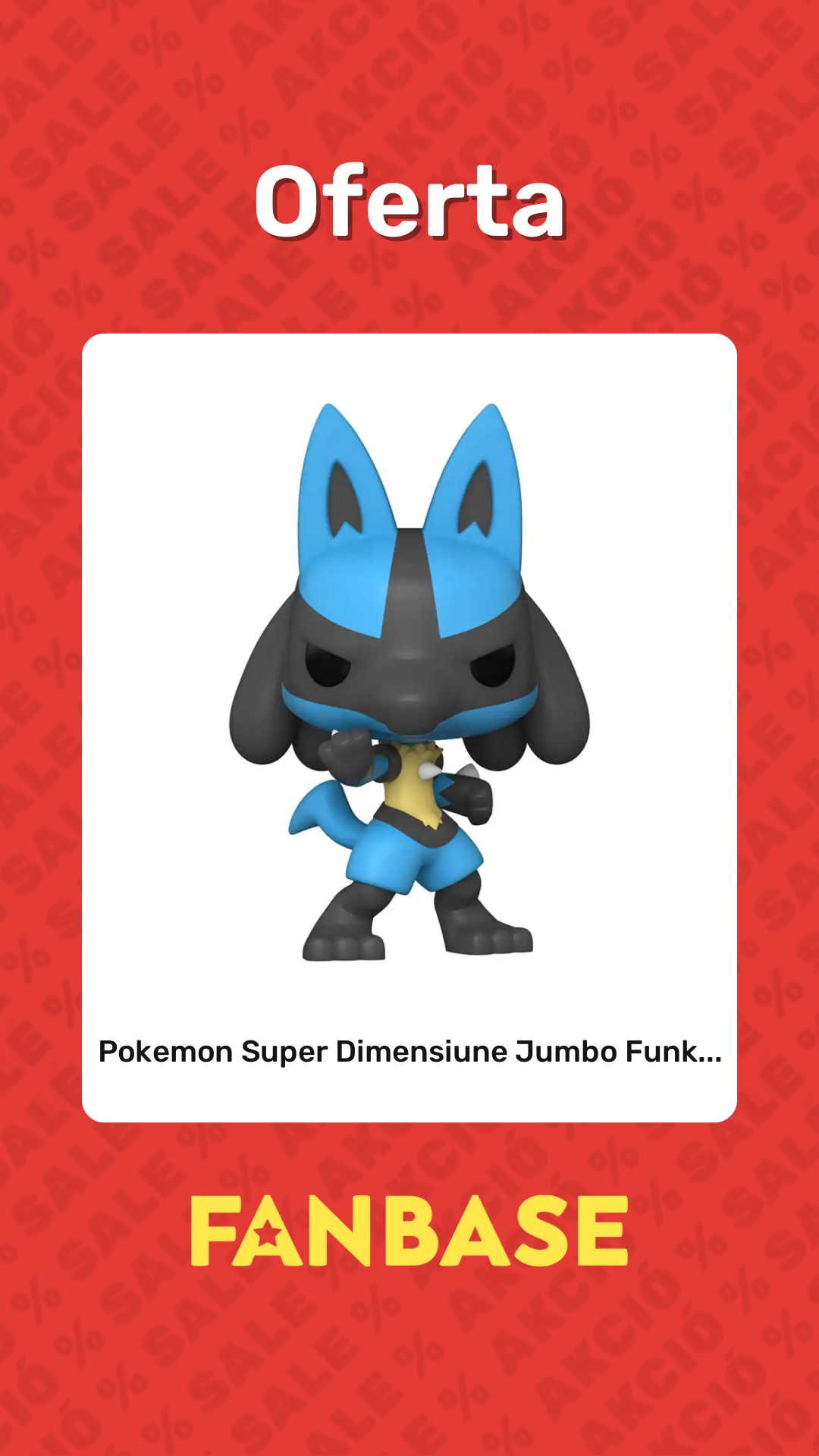 Oferte: Pokemon Super Dimensiune Jumbo Funk...