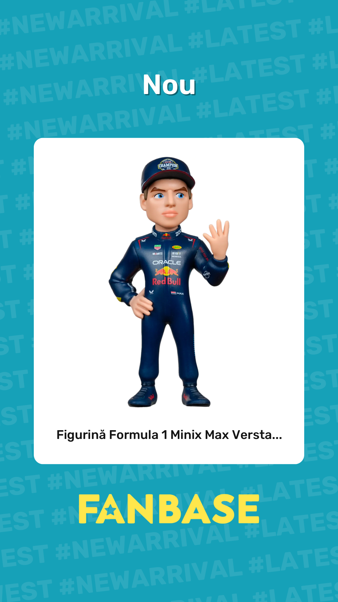 Ultimele produse: Figurină Formula 1 Minix Max Versta...
