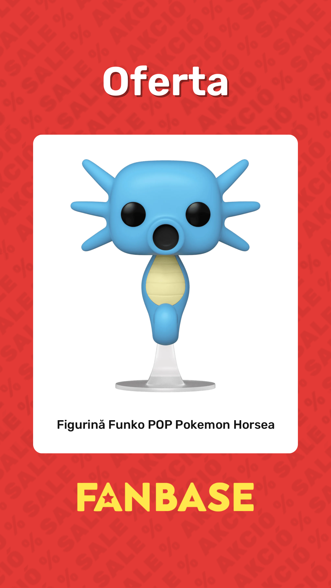 Oferte: Figurină Funko POP Pokemon Horsea