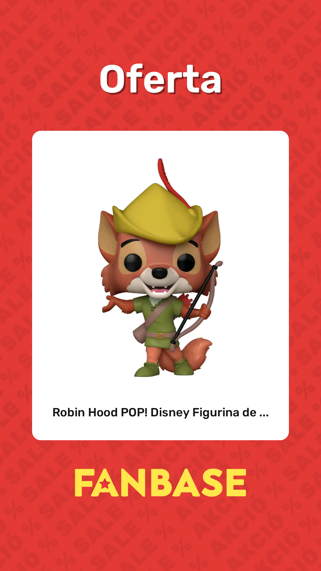 Oferte: Robin Hood POP! Disney Figurina de ...