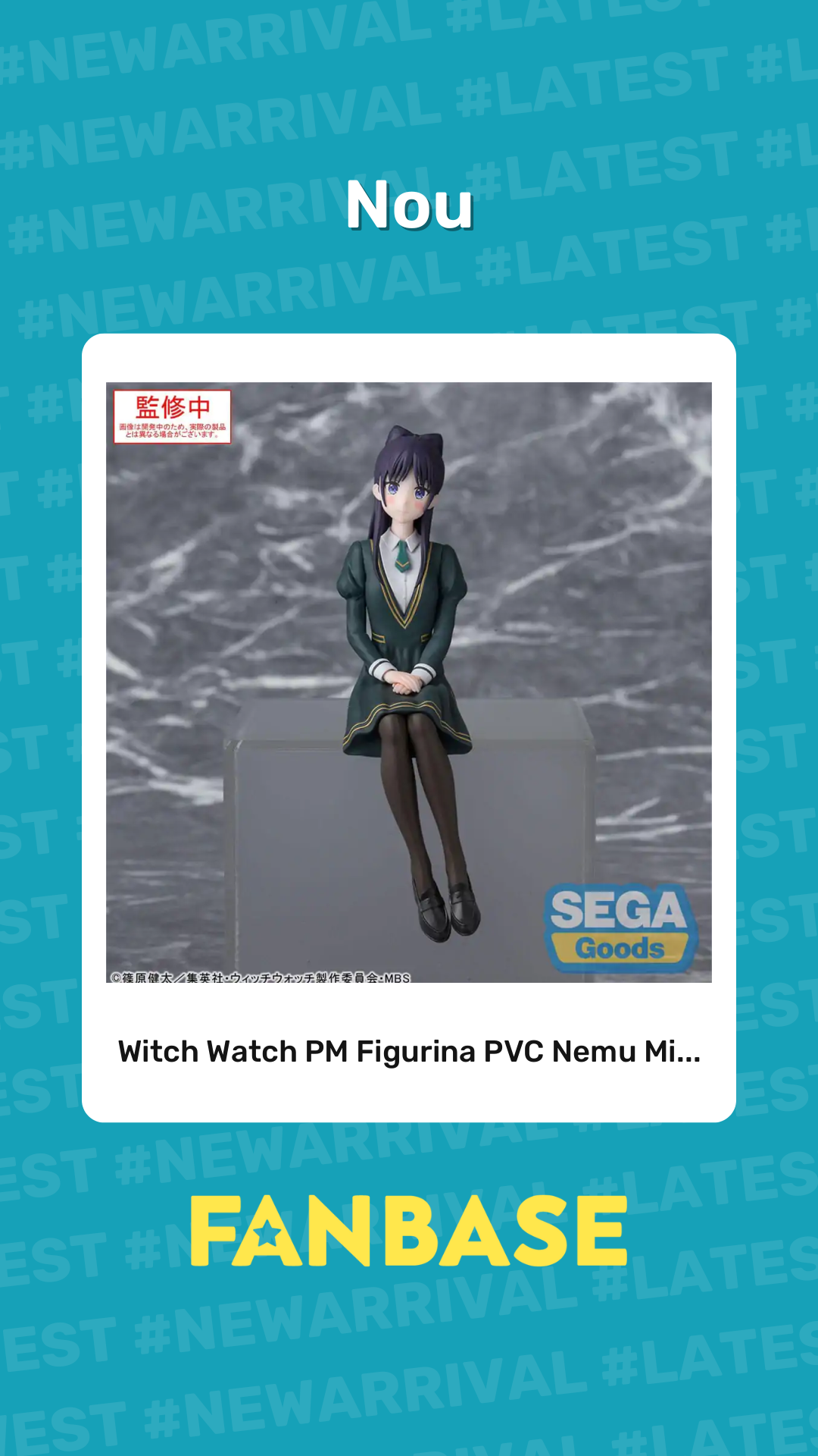Ultimele produse: Witch Watch PM Figurina PVC Nemu Mi...