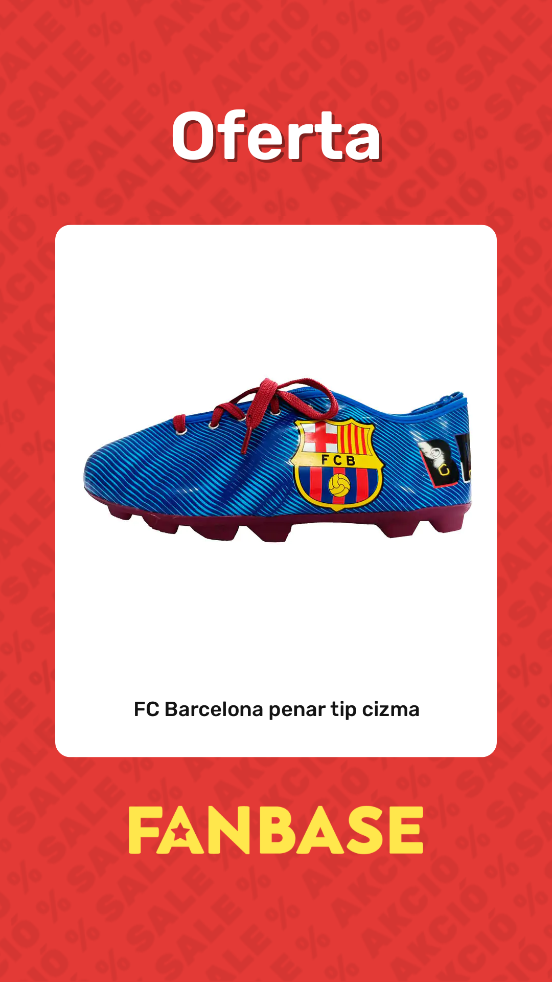Oferte: FC Barcelona penar tip cizma