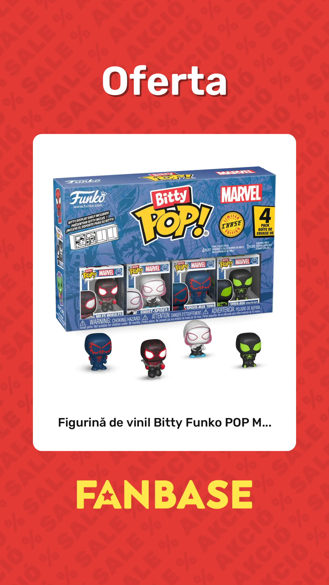 Oferte: Figurină de vinil Bitty Funko POP M...