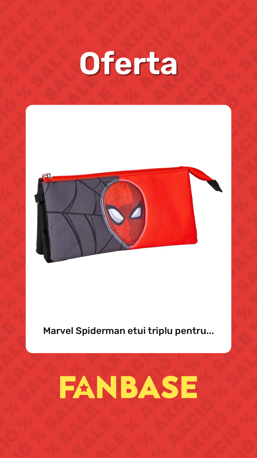 Oferte: Marvel Spiderman etui triplu pentru...