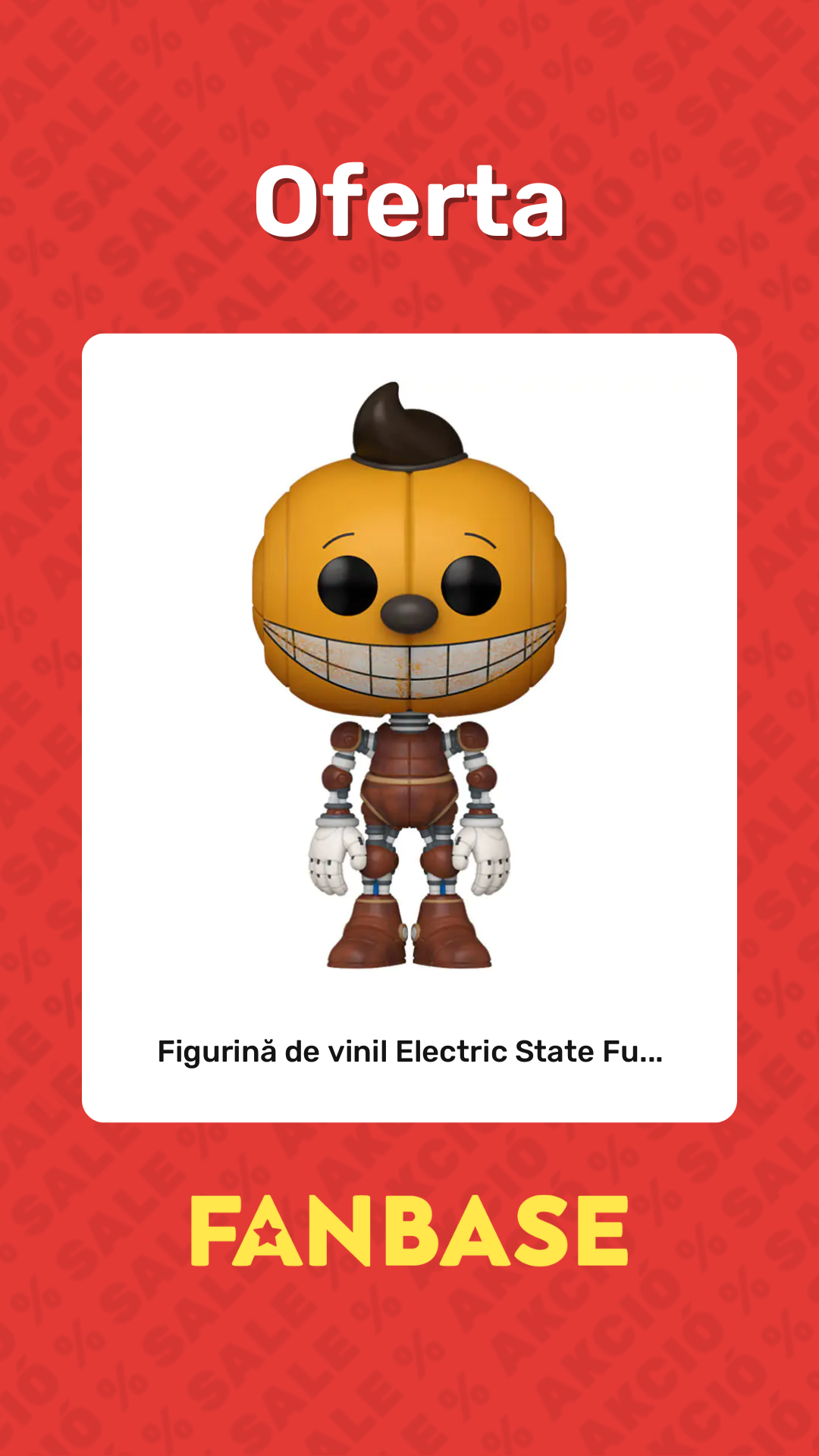 Oferte: Figurină de vinil Electric State Fu...