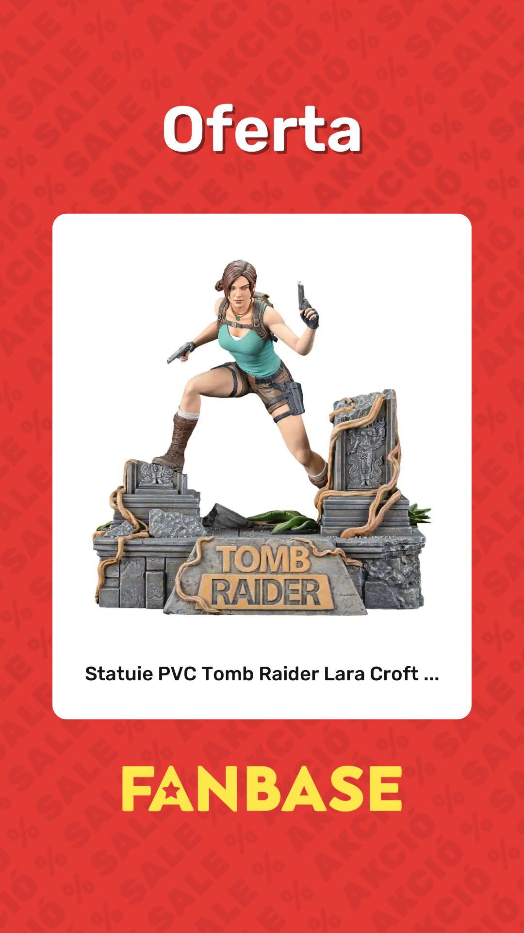 Oferte: Statuie PVC Tomb Raider Lara Croft ...