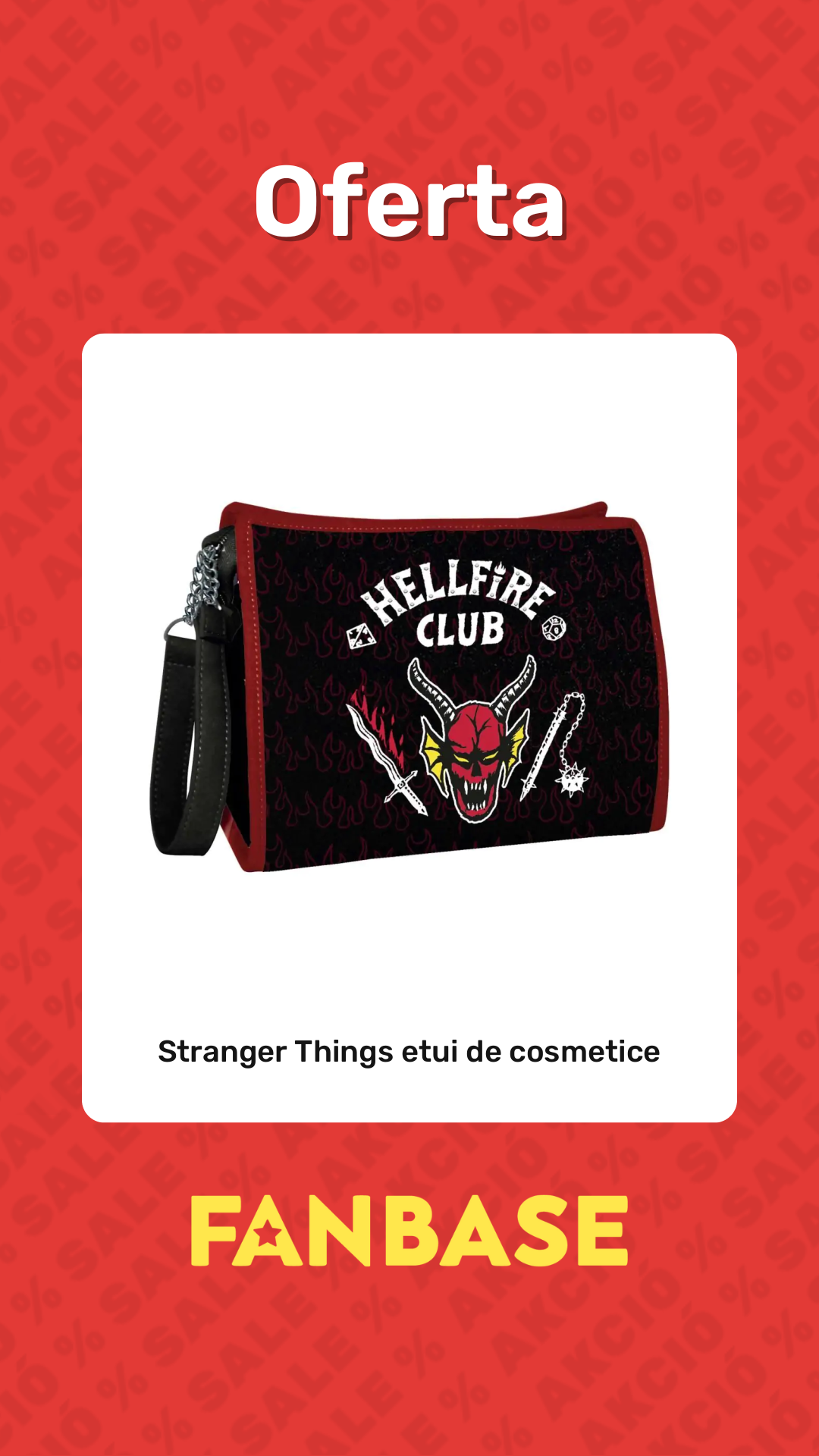 Oferte: Stranger Things etui de cosmetice