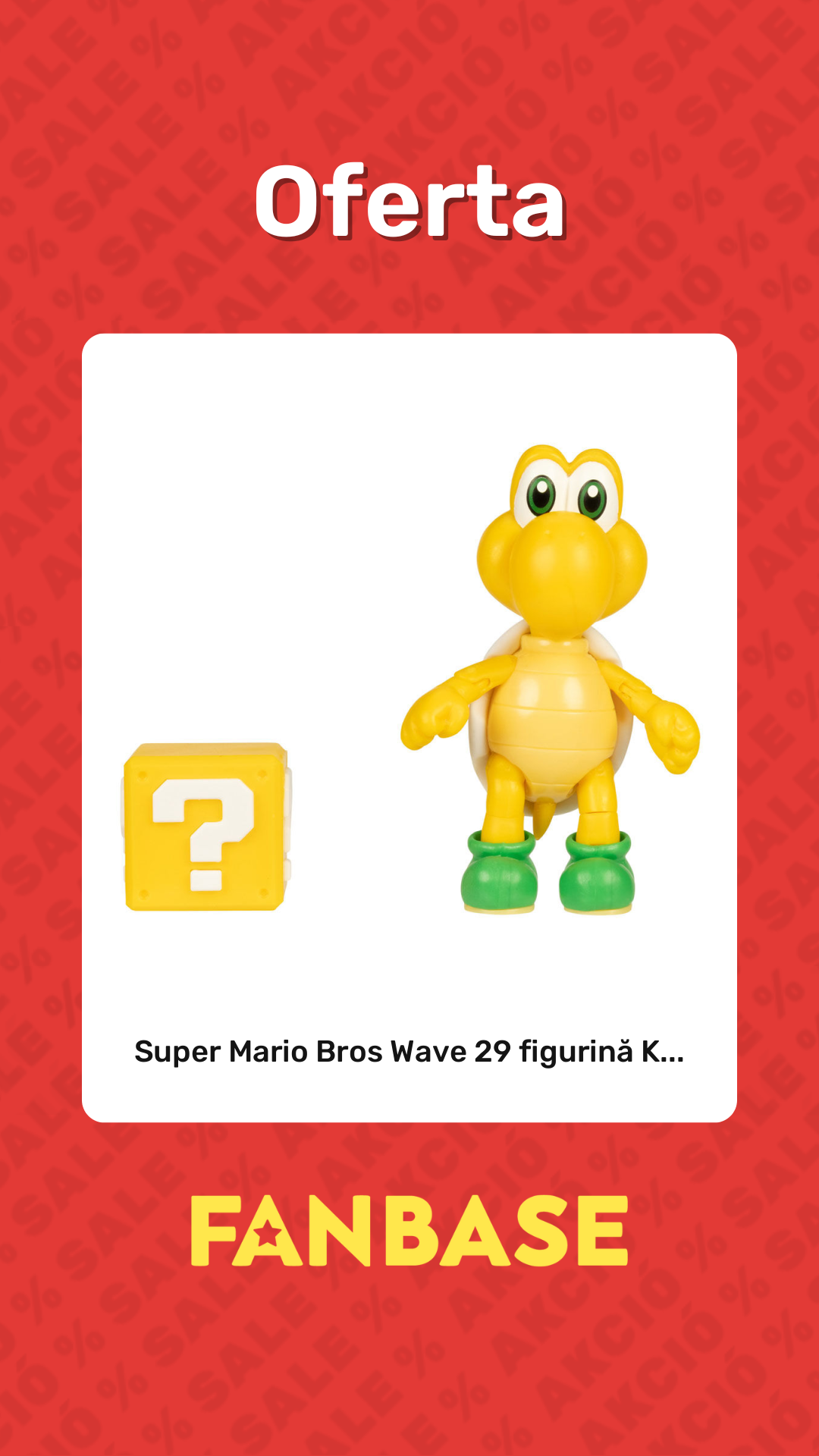 Oferte: Super Mario Bros Wave 29 figurină K...