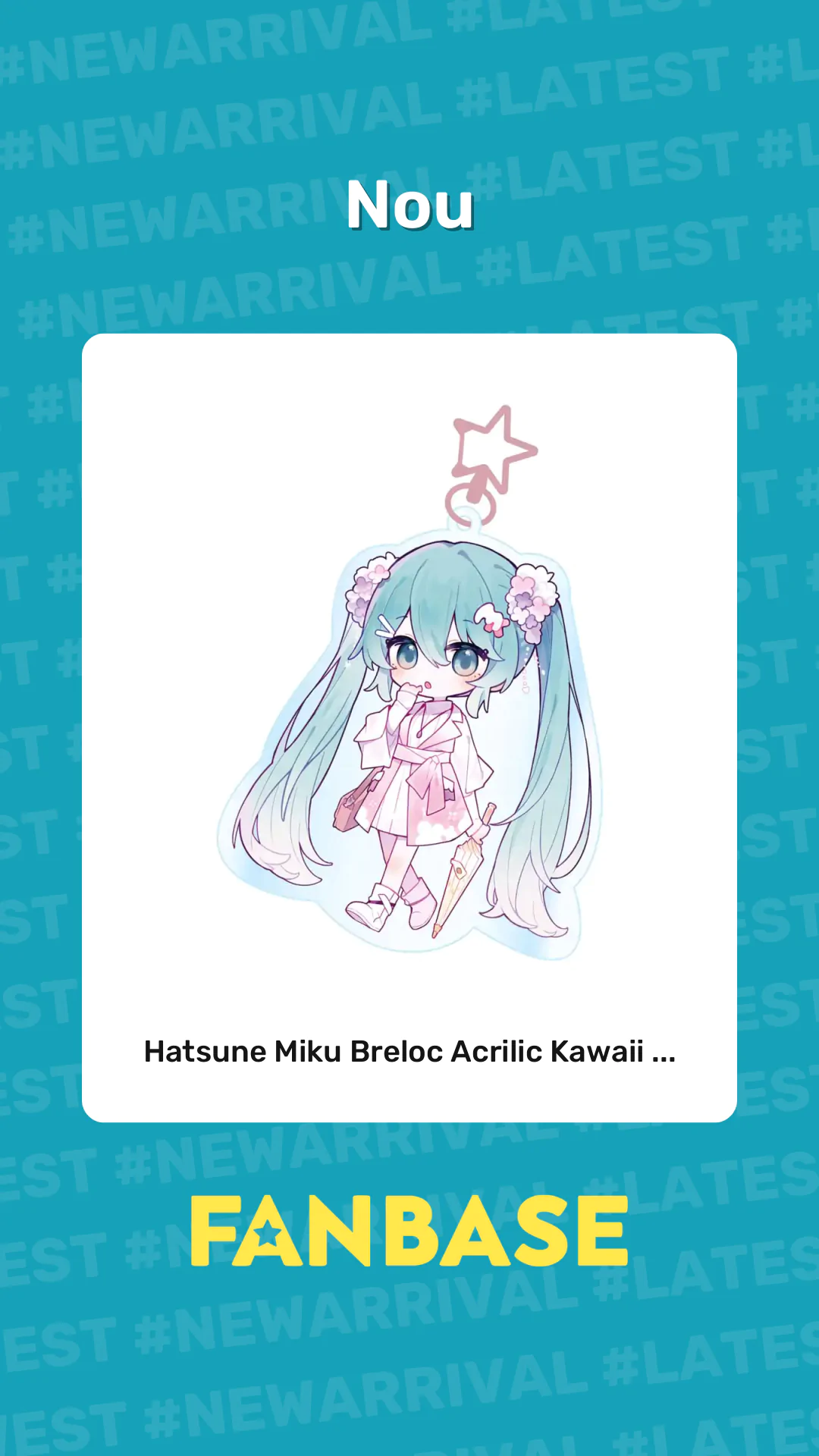 Ultimele produse: Hatsune Miku Breloc Acrilic Kawaii ...