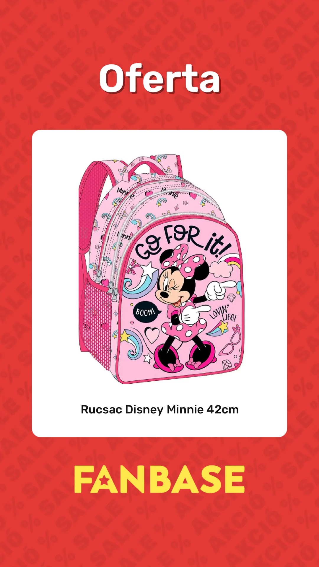 Oferte: Rucsac Disney Minnie 42cm