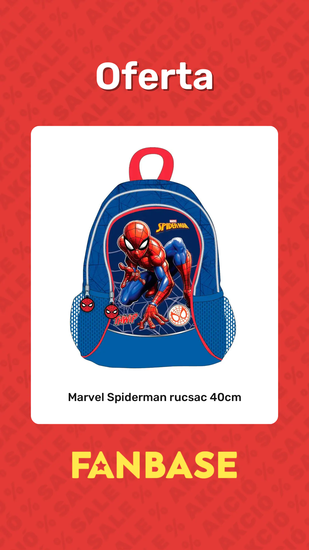 Oferte: Marvel Spiderman rucsac 40cm