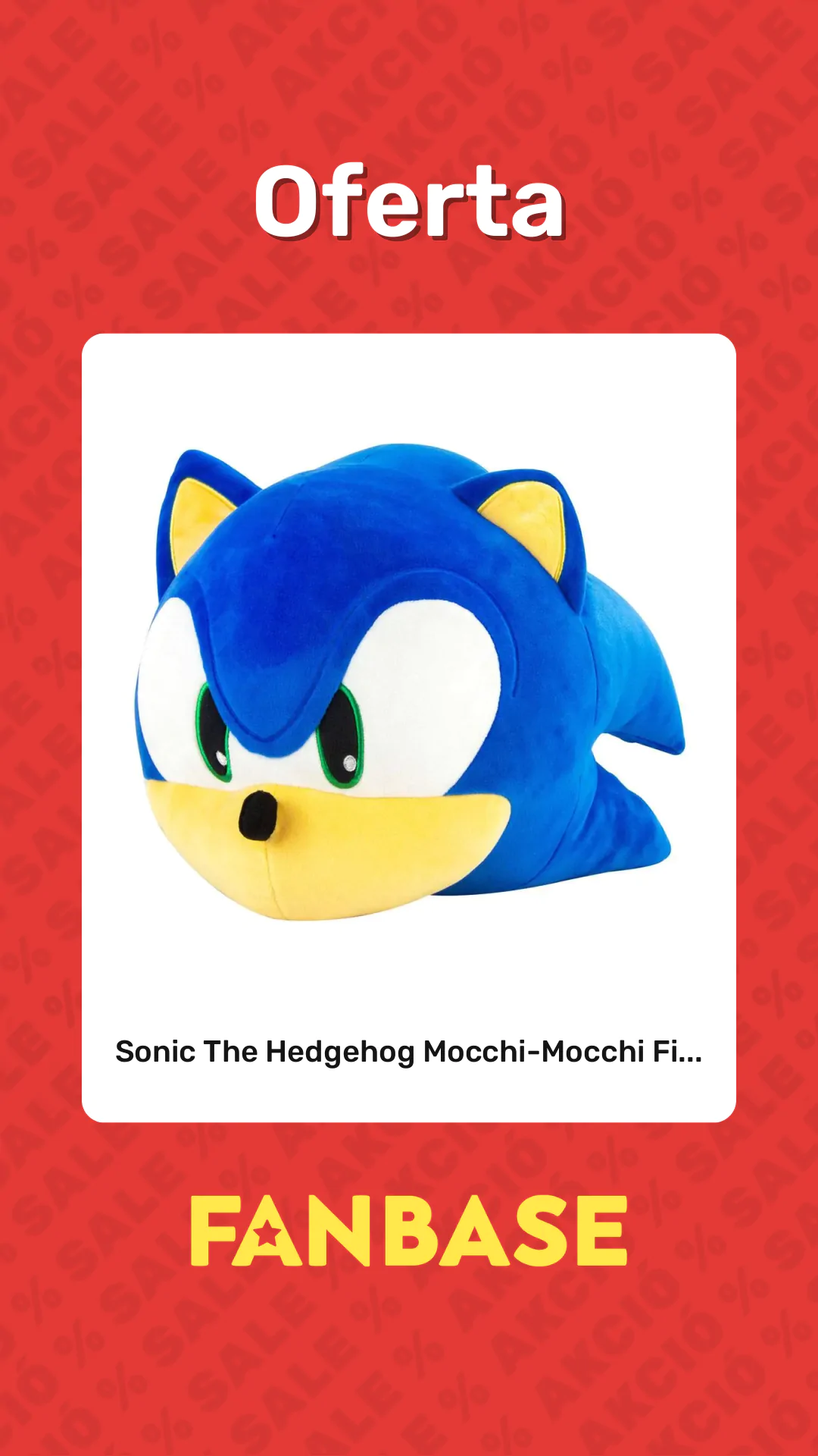 Oferte: Sonic The Hedgehog Mocchi-Mocchi Fi...