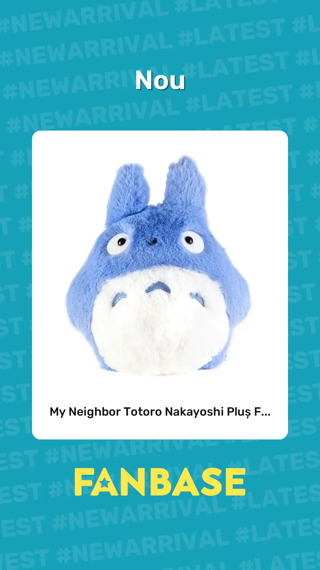 Ultimele produse: My Neighbor Totoro Nakayoshi Pluș F...