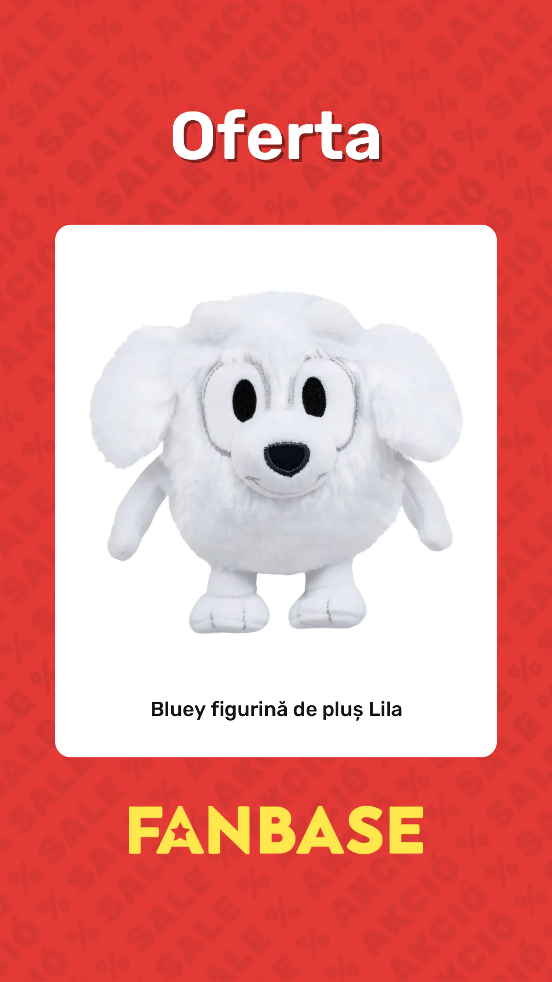 Oferte: Bluey figurină de pluș Lila